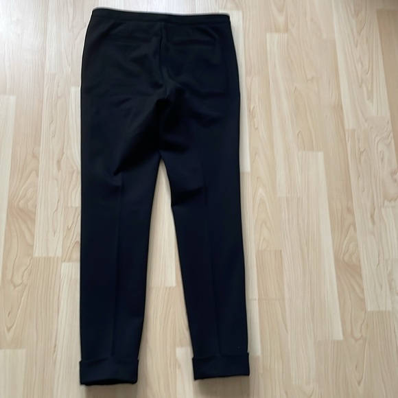 ATM Anthony Thomas Melillo Ponte Slim Pant Straight Leg Stretch Trouser Black, 4 - Picture 10 of 10